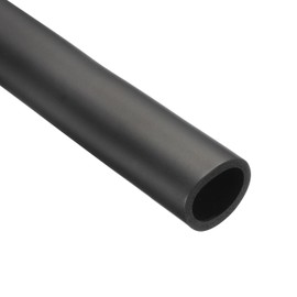 Rebower 1.2" ID Pipe Insulation Tubing 3/16" Thick Heat Preservation Foam Tube, [for Plumbing Freeze Protection Exercise Handle] - 1.6" OD/3ft/Black(30x40mm)