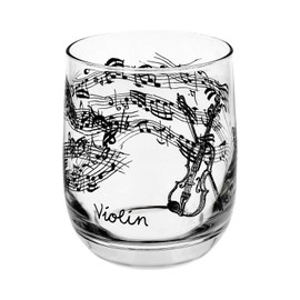 Glass Violin Gift for Geiger