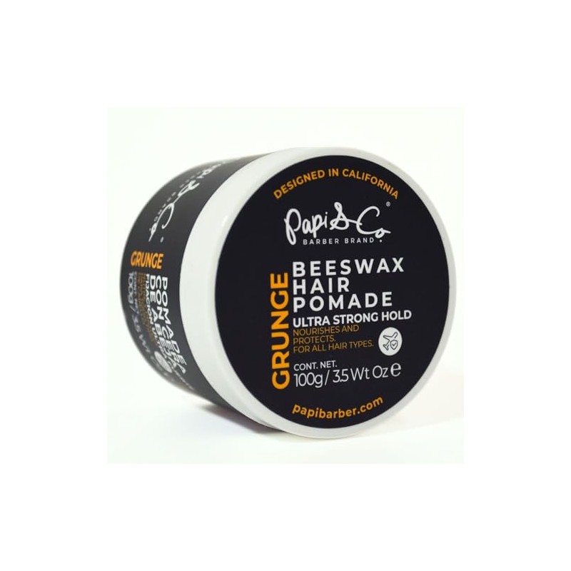 Papi & Co Pomada de estilizado Grunge Beeswax Hair Pomade