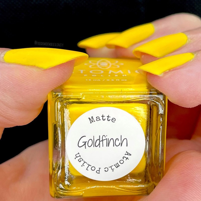 Goldfinch - Atomic Polish - Matte Nail Polish