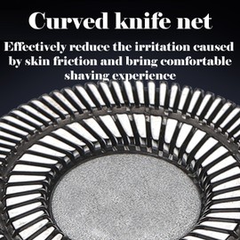 SHEBEEDO Shaver Heads Replacement 7d Head Shavers For Bald Men Easy Install Shaver Heads Replacement Wet & Dry Head Shaver Permanent Sharpness Head Razors For Bald Men