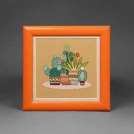 Crystal Art Counted Cross Stitch kit BT-199C Triptych Bright Mexico