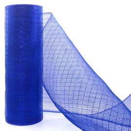 Koopi Poly Deco Mesh 10 pulgadas x 10 yardas cada rollo, malla metálica de aluminio para coronas, swags, manualidades, fiesta y suministros de decoración, Rojo, 1