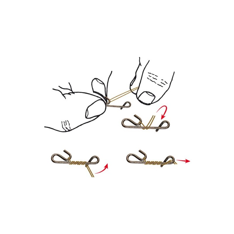 VMC Knotless Connector No Knots String Connector Size:2