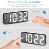 Digital LED Clock, Alarm Clock, Table Clock, Temperature Display, Calendar