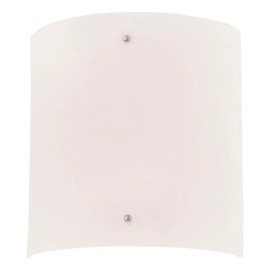 Design House Grafton Integrated LED Stainless Steel Wall Sconce in Satin Nickel