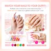 ROSALIND 30pcs Jelly Gel Polish Set, 26 Colors Translucent Nude