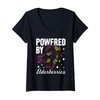 Womens Elderberry Fan - powered by elderberries V-Neck T-Shirt