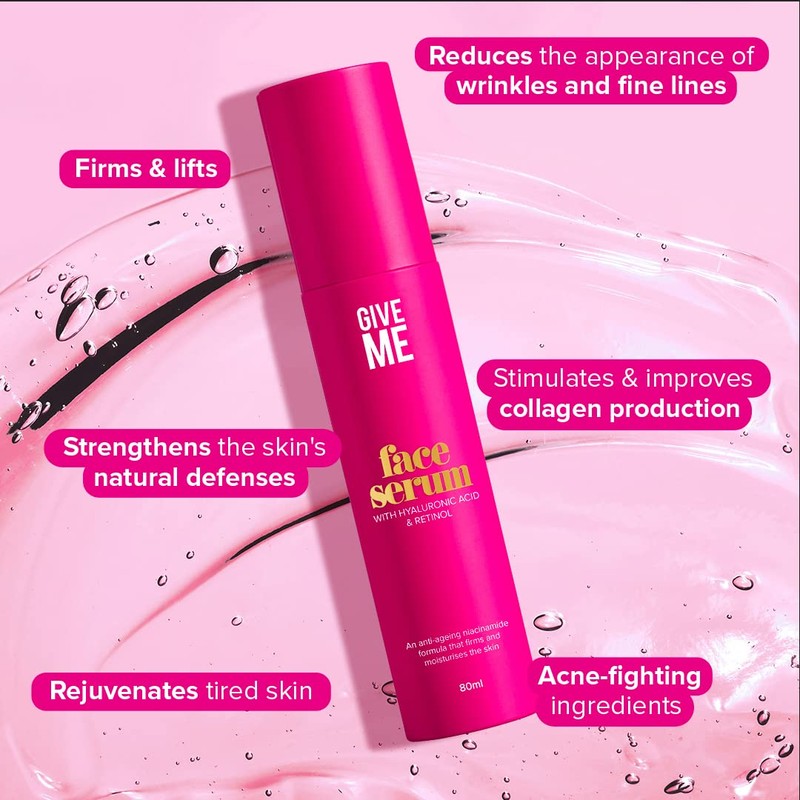 Give Me Hyaluronic Acid & Retinol Face Serum With Peptides