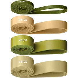VEICK Resistance Bands for Working Out, Exercise Bands, Workout Bands, Pull Up Assistance Bands, Long Heavy Stretch Bands Set for Men and Women, Power Weight Gym at Home Fitness Equipment