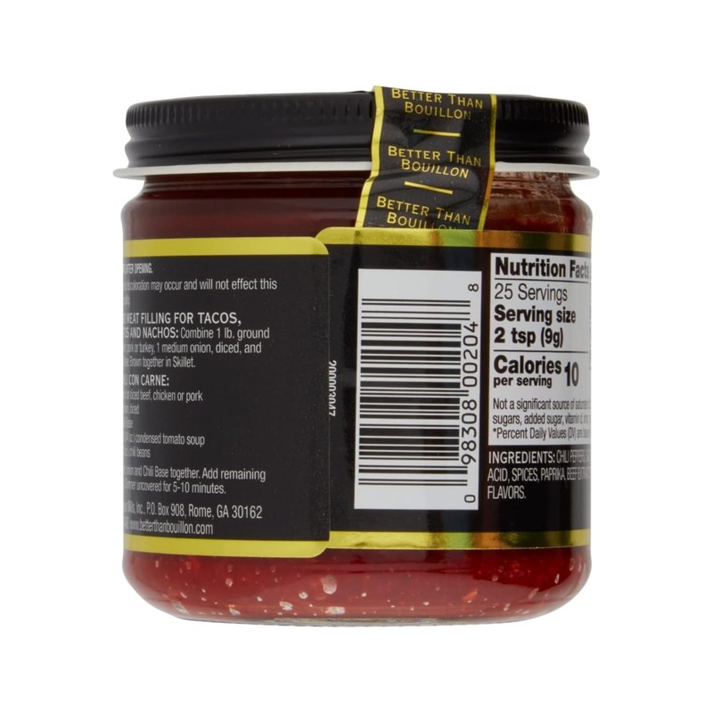 Better Than Bouillon Chili Base, Made from Select Roasted Chili