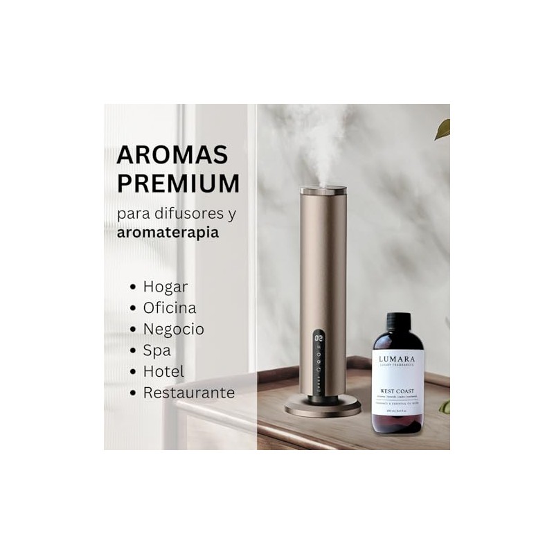 Lumara, Esencia Ambiental Aroma Hotel Westin para Difusor Profesional