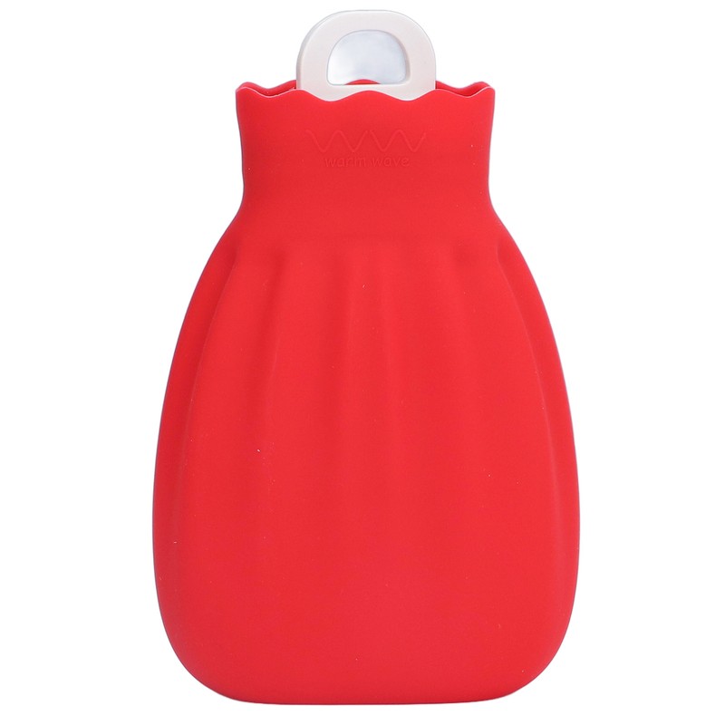 Hot Water Bottle Silicone Explosion Proof Hot Water Bag with