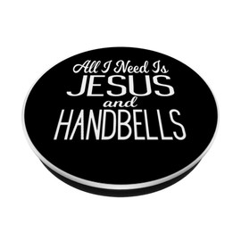 Jesus and Handbells Smartphone and Tablet Stand Grip