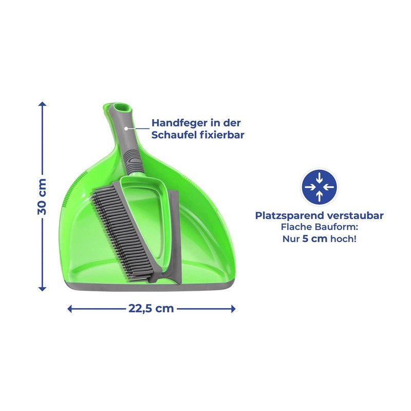 WENKO Wet & Dry Dustpan Set Duo