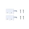 2 x Sossai® Dexo Cabinet Hangers | Hanger + Screws