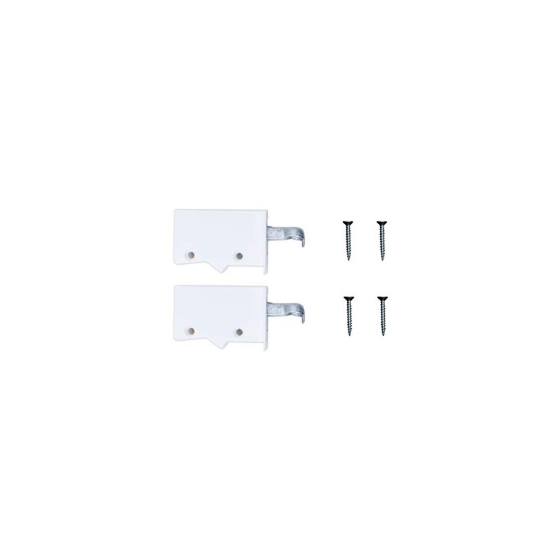 2 x Sossai® Dexo Cabinet Hangers | Hanger + Screws
