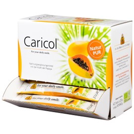 Caricol Caricol | 100% natrliche Inhaltsstoffe in Bio-Qualit?t | Mit Papain | Einfach zu dosieren | 42 Sticks  20 g (840 g)