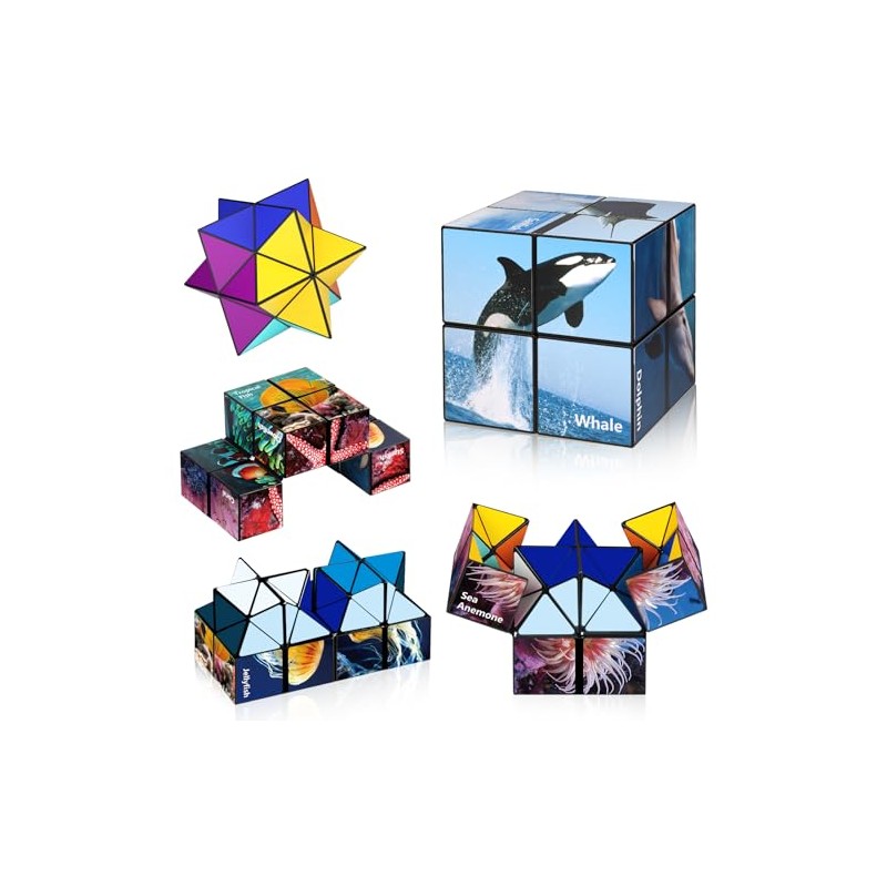 Euclidean Cube Star Cube 2 in 1 Yoshimoto Cube per
