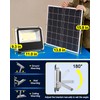 Engrepo Solar Light Outdoor, 10000LM Luces Solares Dusk to Dawn