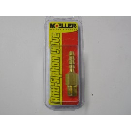 Moeller Marine 033806-10 Anti-Syphon Valve 1/4" Barb X 1/4" NPT