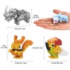 IAMGlobal 12 in 1 Mini Building Blocks Animals, Assorted Toy