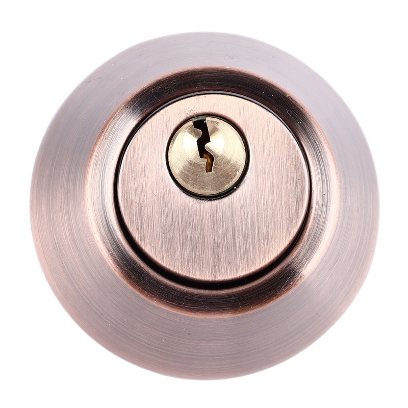 Door Knob Lock Universal Protection Entrance Keyed Double Side Interior