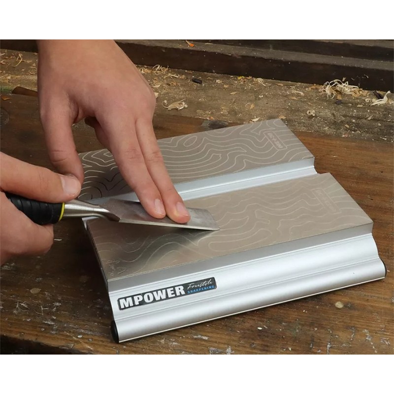 MPOWER Tools Double Diamond Sharpening Stone Set 300-1200# Complete Sharpener
