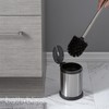 Bath Bliss Toilet Brush and Holder | Self Closing Lid