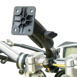 BuyBits Original Extended Bike U Bolt Handlebar Mount & AMPS Plate for TomTom Rider 40 400