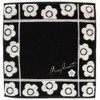 MARY QUANT 000284-0007-03 Maricwand Towel Handkerchief, Plaid Pattern 0007 (Black)