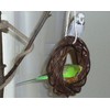 Vogelgaleria® Delicious Willow Ring for Nibbling for Budgies, Cockatiels etc.