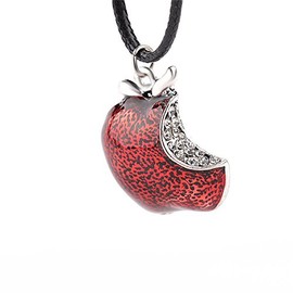 Regina Mill Red Poison Apples Once Upon A Time Necklaces Pendant Charm Necklaces