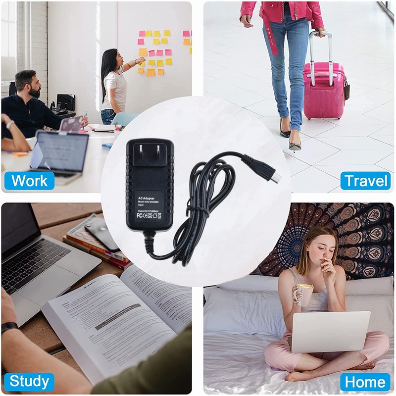 Dysead AC Adapter for FLIR TG165 Imaging IR Thermometer Thermal