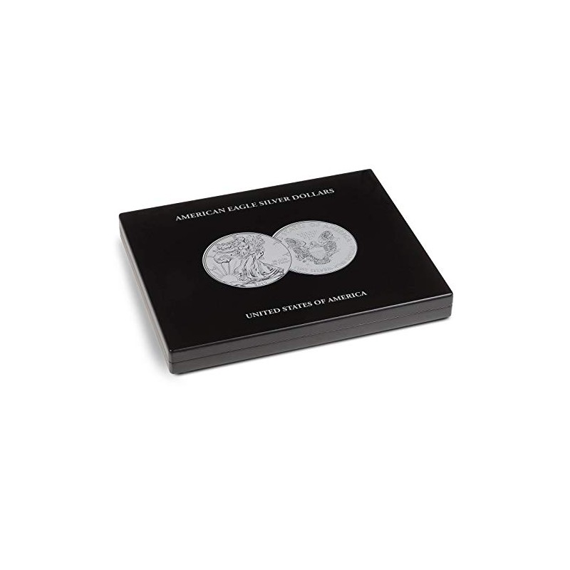Presentation case for 20 silver American Eagle coins (1 oz.)
