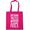 Hippowarehouse Nothing Tastes As Good As Skinny Feels Tote Shopping