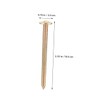 Kisangel 8pcs Stainless Steel Survey Stakes for Accurate Property Line
