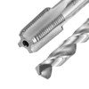 sourcing map Tap & Drill Bit Set, 1pcs 1/8-27 NPT