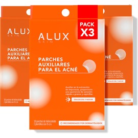 Parches para Acne Invisibles - 90 Parches de Hidrocoloide Auxiliares Proporciona Apariencia de Sanación Rápida Skin Care para Todo Tipo de Piel Vegan-Friendly Uso Día y Noche ALUX (Pack 3)