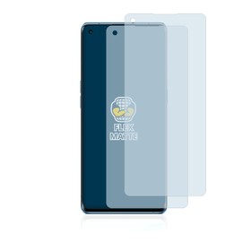 BROTECT Full Cover Protective Film Matt for Oppo Reno 6 Pro 5G (Snapdragon) (Pack of 2) - Full Screen Screen Protector Film, 3D Curved, Anti-Reflection