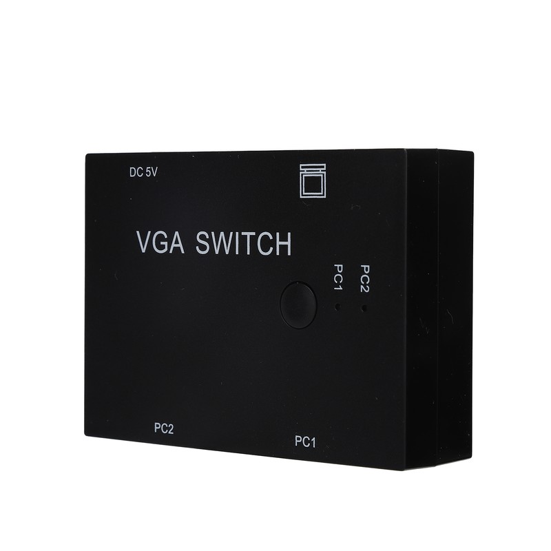 VGA Switcher 2 Input +1 Output MultiComputer Host Converter 2