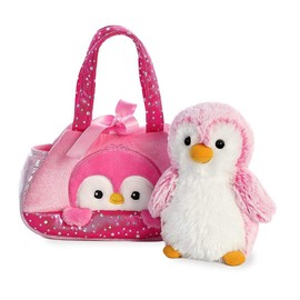 Aurora, 32832, Fancy Pal, Peek-A-Boo Penguin, 8In, Soft Toy, Pink