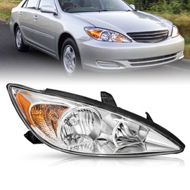 TUSDAR Fits 2002 2003 2004 Toyota Camry Headlight Assembly, 02 03 04 Camry Factory OE Style Headlamp Passenger Side