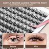 Lash Clusters DIY Lashes Extensions Kit 156pcs Soft Natural Eyelashes