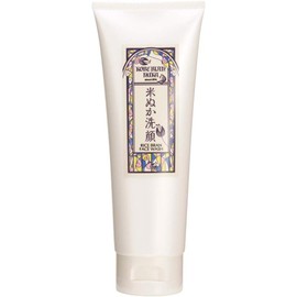  Kobe Beauty Bran Rice Bran Face Wash, 4.2 oz (120 g), Unscented, Colorless, Mineral Oil, Non-Paraben, Non-Alcoholic, Moisturizing, Rice Bran Extract