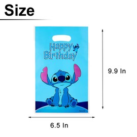 50 Pcs Cartoon Party Bags for Kids, Cartoon Birthday Gift Bags for Kids Party, Cartoon Party Favors for Boys Girls