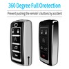 Tukellen for Jeep Key Fob Cover Soft TPU Full Protection