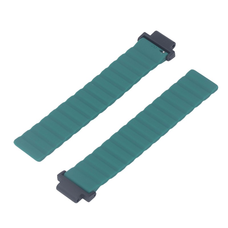 Magnetic Silicone Watch Strap Adjustable Silicone Bracelet Replacement Watchband for