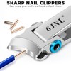 Slant Toenail Clippers for Thick Toenails - 2025 Upgrade 45°