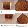 PH PandaHall 1.5mm 100 Yards Kumihimo Macrame Thread, Nylon Braided